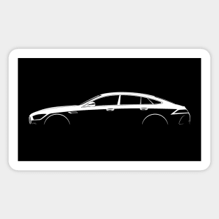 Mercedes-AMG GT S 4-Door Coupe (X290) Silhouette Sticker